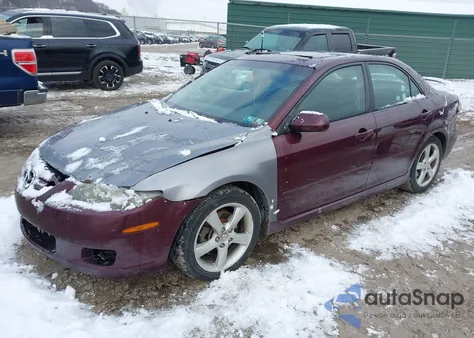 2008 Mazda Mazda6 I Sport Ve из США, поврежденный, VIN 1YVHP80C385M21145